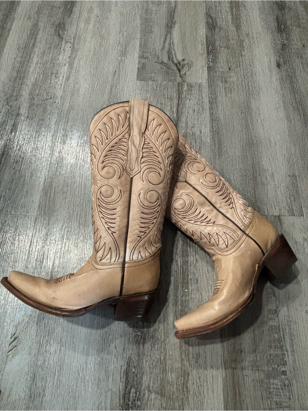 Boot Barn Tan Women's Western Cowgirl Boots